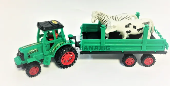 Детски Селскостопански Машини / Трактор с Ремърке / Животни  2