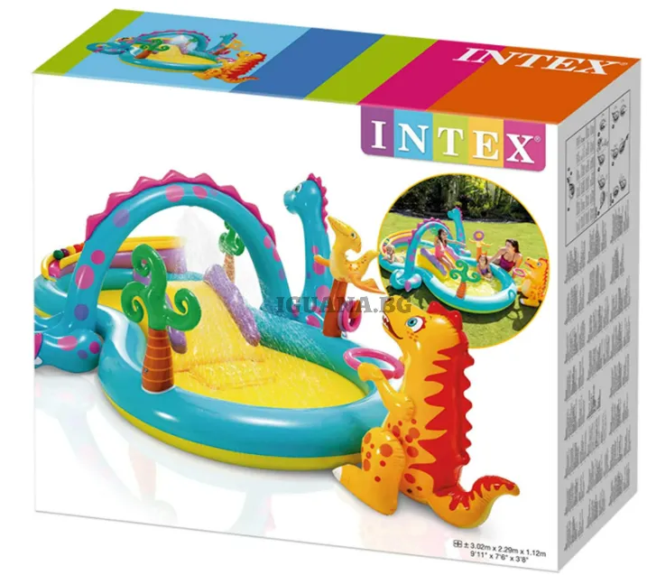Детски басейн / център за игра Intex Dinoland 7