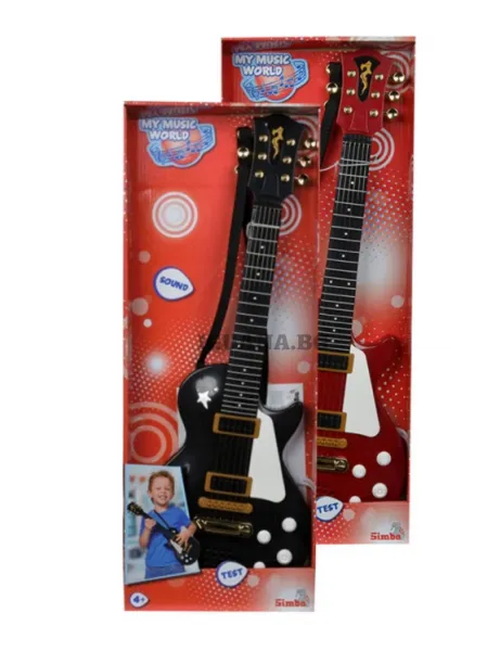 Електрическа китара с батерии Simba, 2 ВИДА, 56 см 1