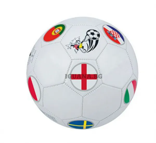John Футболна топка с флагове 330 гр. 1