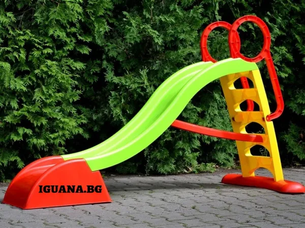Детска пързалка 180см MOCHTOYS до 50кг, ВОДНА, Полша 1