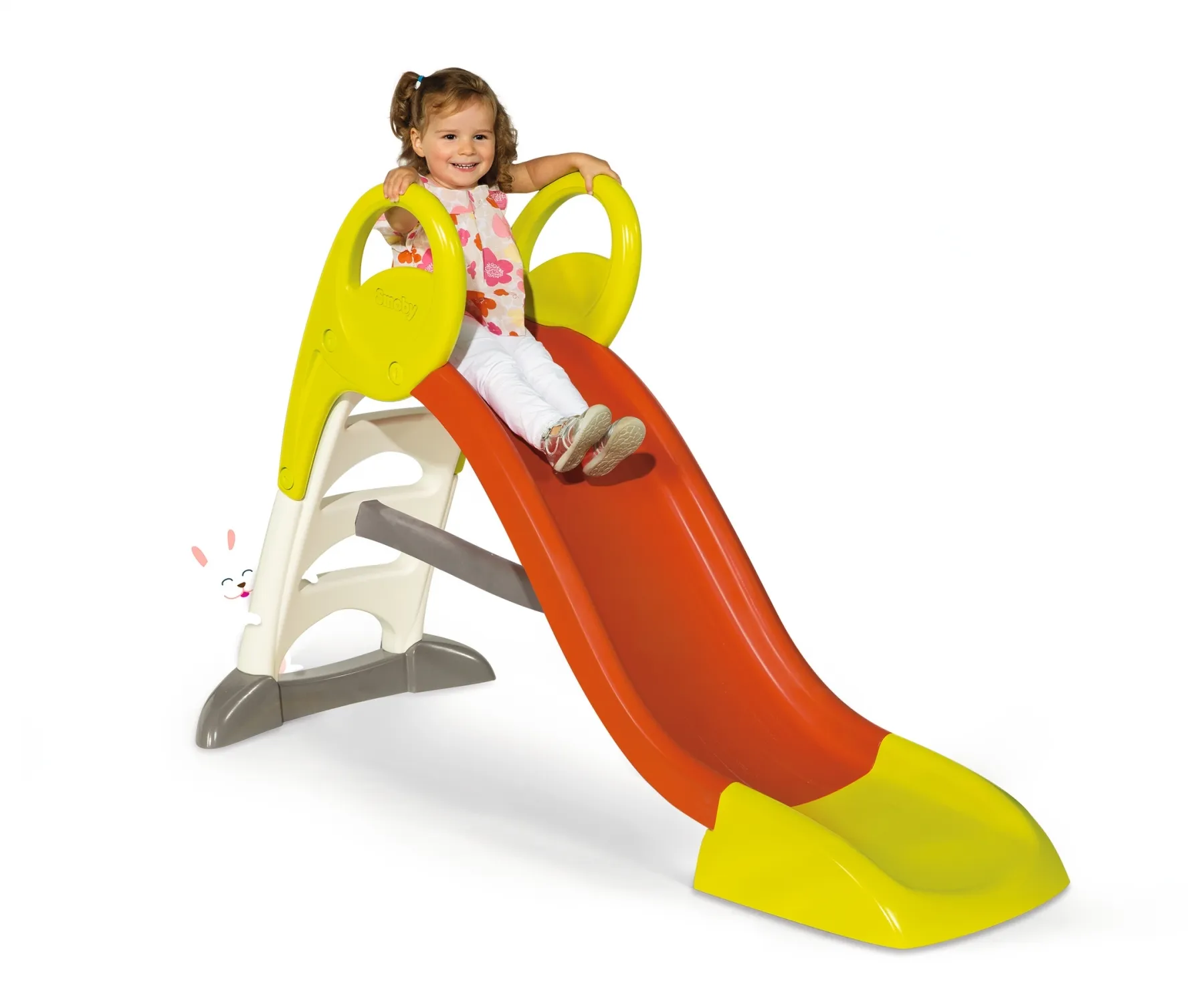 SMOBY Детска пързалка 150см до 50кг с ВОДНА функция, ЧЕРВЕНА 2