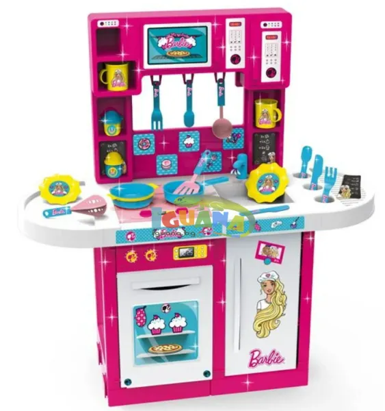 Детска Кухня Барби / Barbie със Звук и Светлини  1