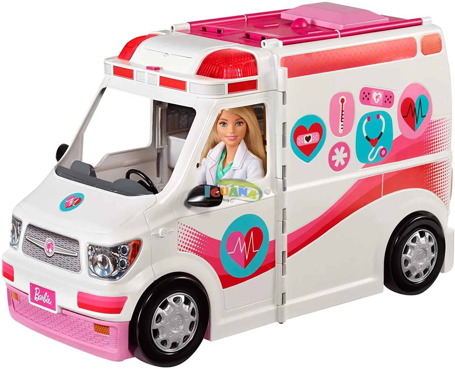 Мобилна клиника - игрален комплект с линейка Барби / Barbie  2