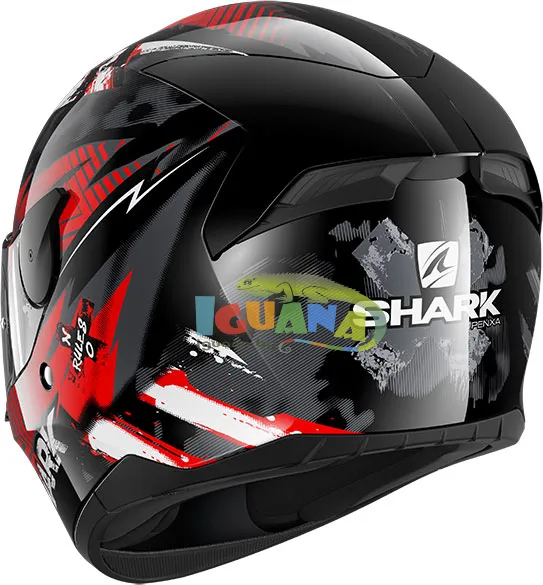 Каска Shark D-SKWAL 2 PENXA BLACK RED 2