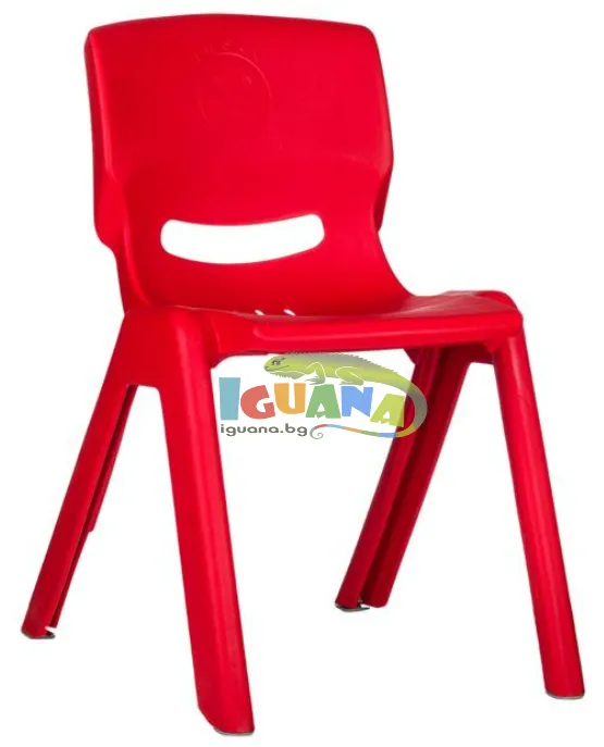 Детски Пластмасов Стол, 2 цвята, 41х33,5х55,5 см 4
