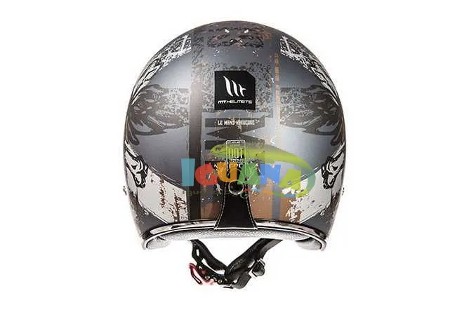 Каска MT Helmets Le Mans, сива 2