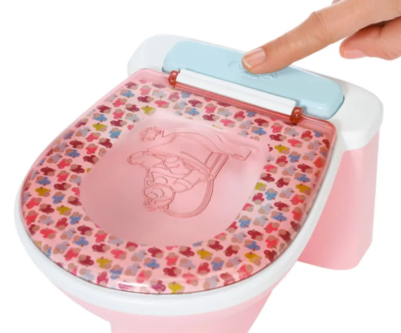 BABY Born, Бейби борн  - Забавна тоалетна със Звук и Течаща Вода 3