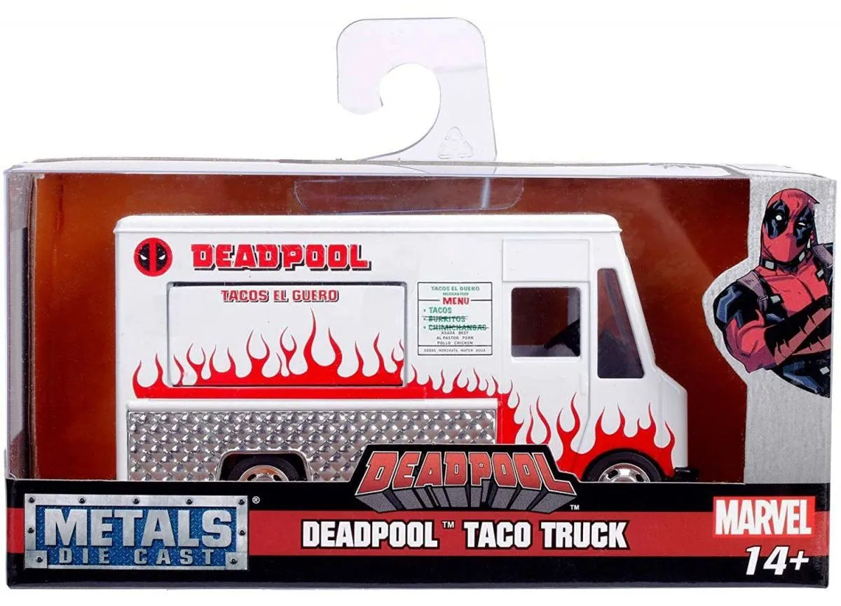 Jada Toys Камион за храна Deadpool 4