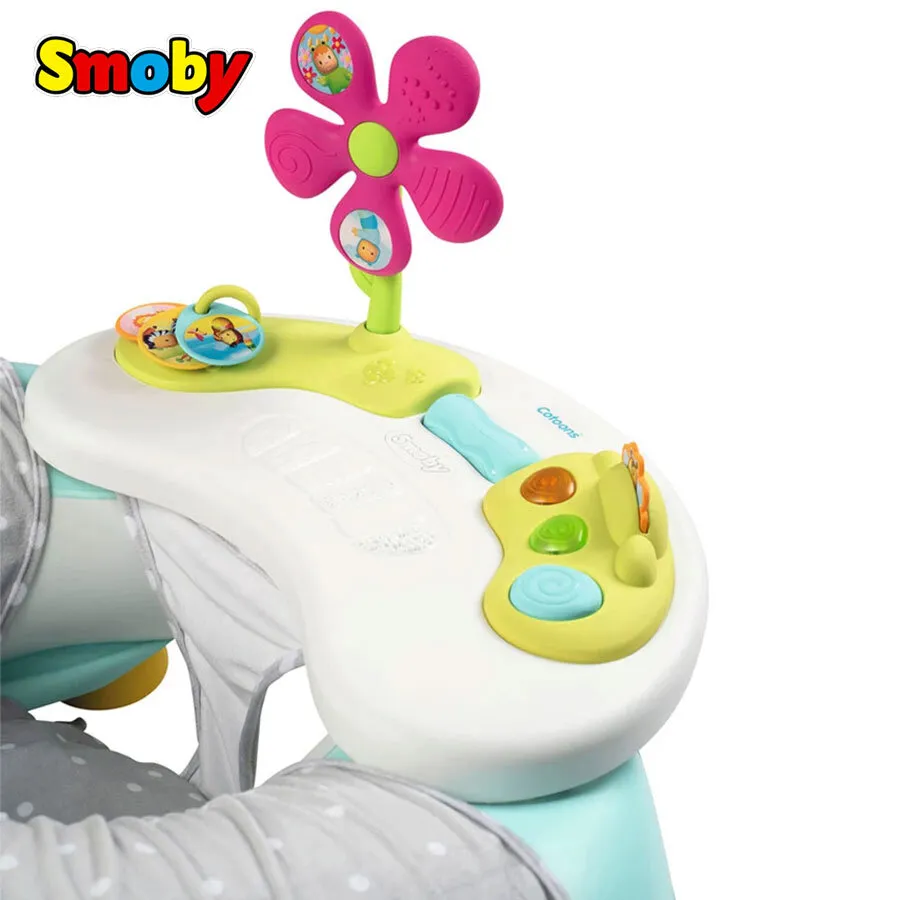 Smoby - Cottons Детско надуваемо столче със занимателен плот 3