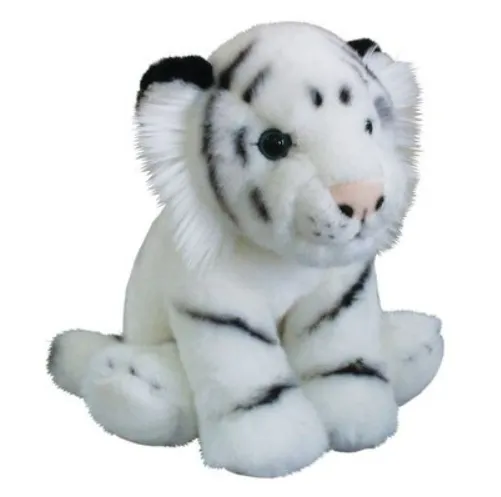 Silky - Плюшен Бял Тигър, 18 см 