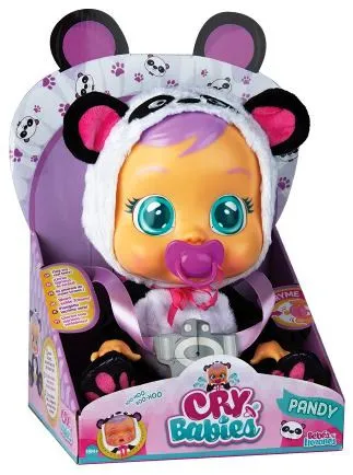 IMC Кукла със сълзи Crybabies Pandy, панда  2