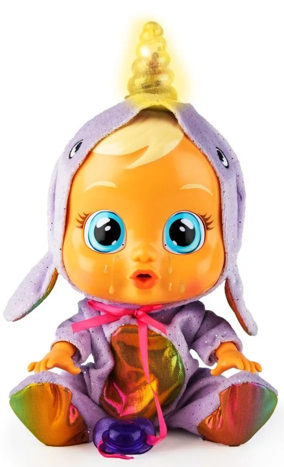IMC Кукла със сълзи CRYBABIES Special Edition Narvie със светещ рог 4