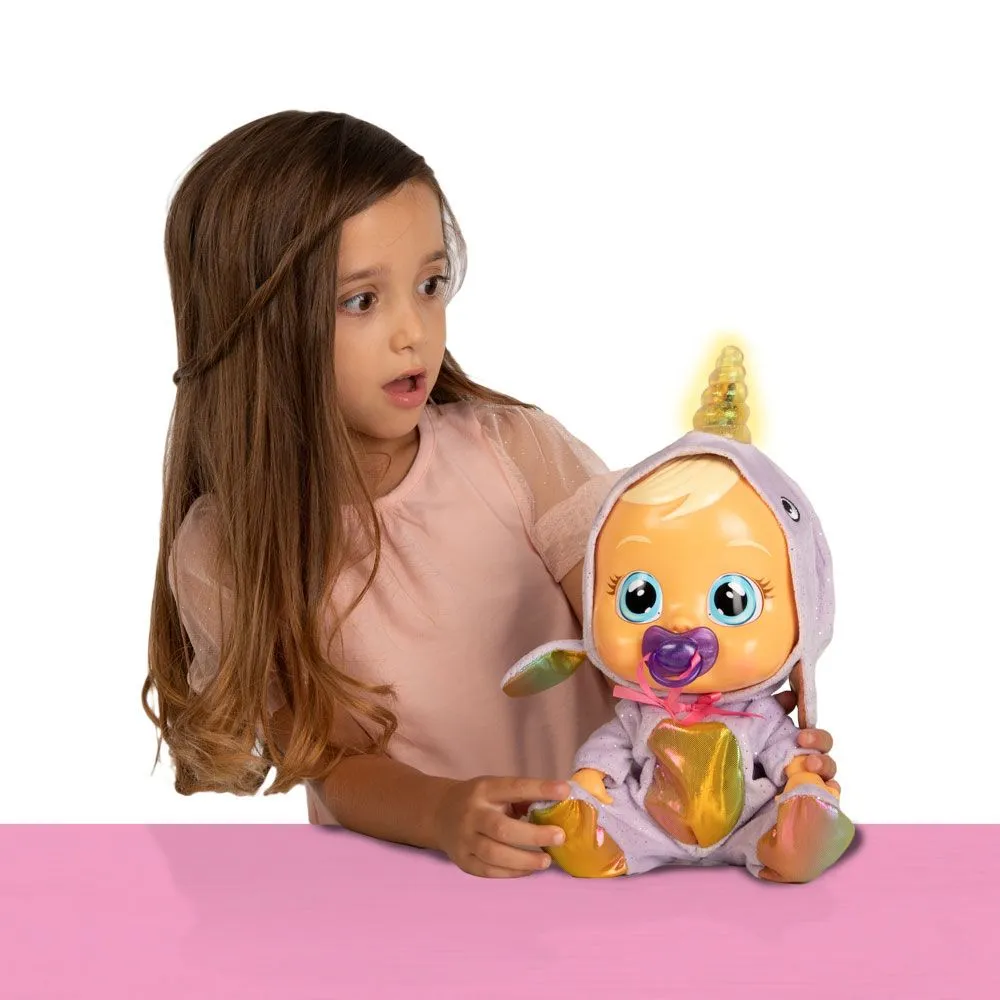 IMC Кукла със сълзи CRYBABIES Special Edition Narvie със светещ рог 8