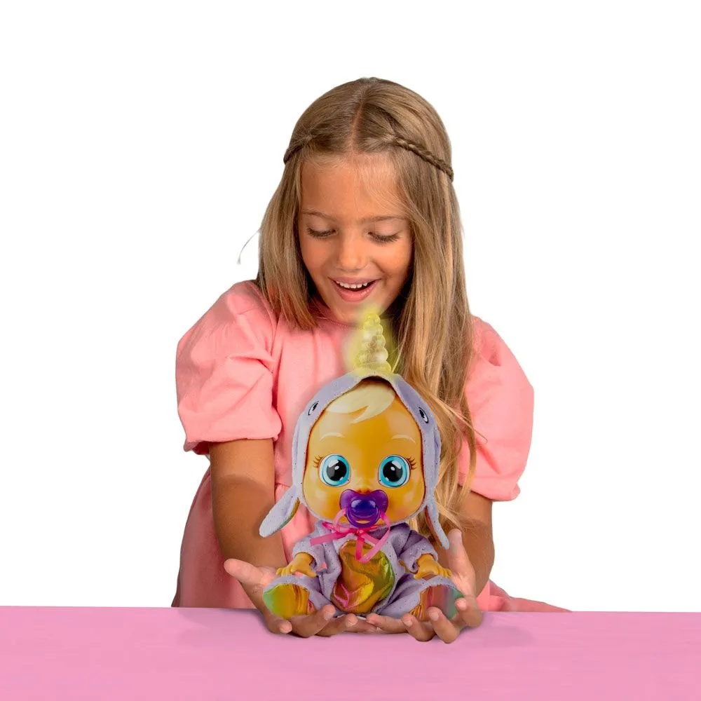 IMC Кукла със сълзи CRYBABIES Special Edition Narvie със светещ рог 9