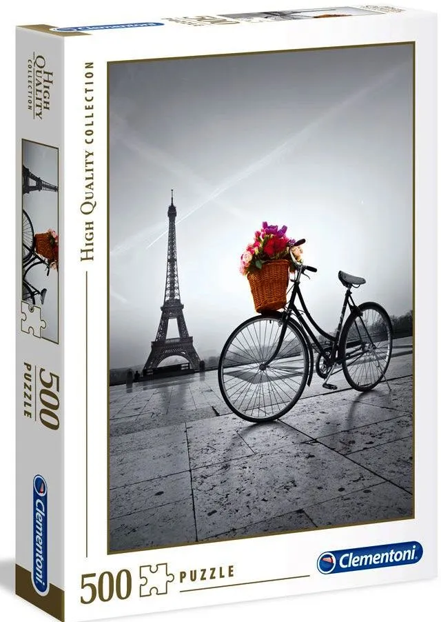 CLEMENTONI Пъзел High Quality Collection Romantic promenade in Paris/Париж, 500 части  2