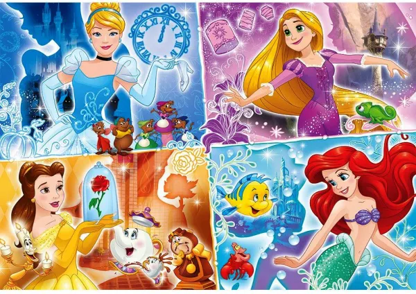 CLEMENTONI 180 части Пъзел Disney Princess/ Принцесите  1
