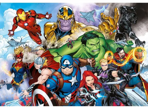CLEMENTONI Пъзел Marvel Avengers/ Марвел Непобедимите, 104 части  1
