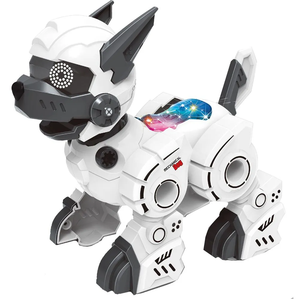 Куче Робот за сглобяване Robot Dog със светлини и звук  2