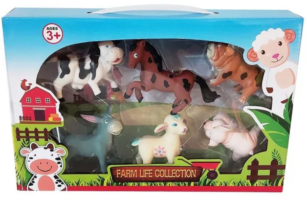OCIEКомплект Фермерски животни/Животни от фермата Junior Farm Life Collection 6 бр.