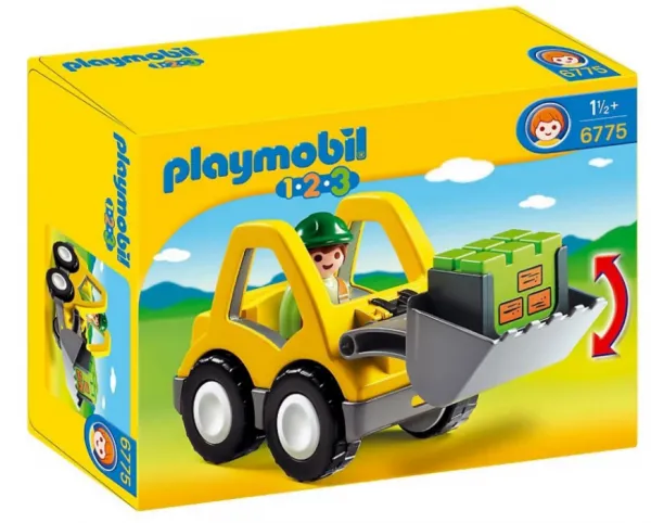 Playmobil - Мини екскаватор с фигурки  1