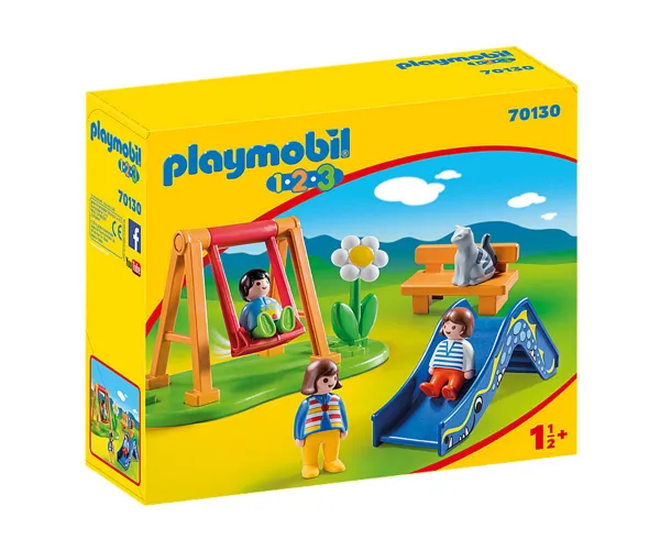 Playmobil - Занимателен Игрален Комплект Детска площадка с фигурки 1