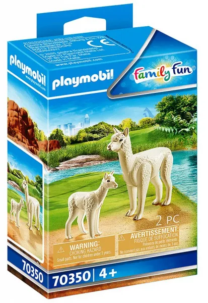 Playmobil - Комплект животни, Алпака с малко 1