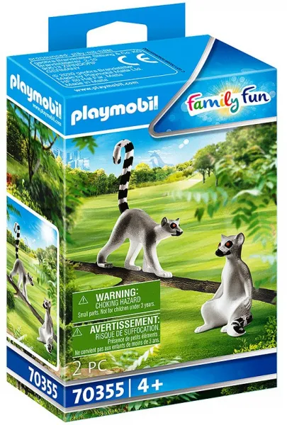 Playmobil - Комплект животни, Пръстеноопашати лемури 1
