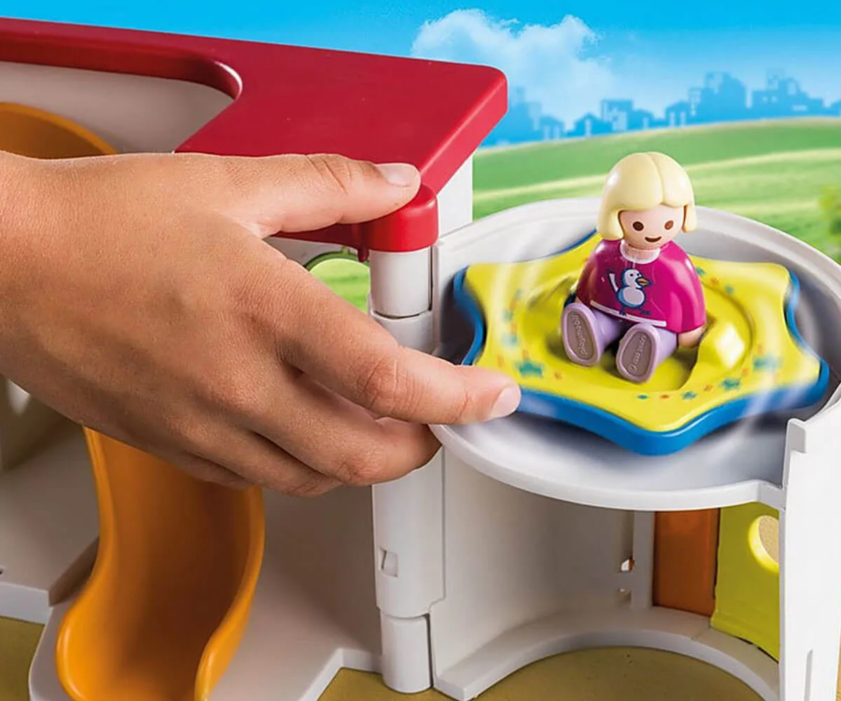 Playmobil - Занимателен комплект за игра Преносима детска градина, 15 елемента 6