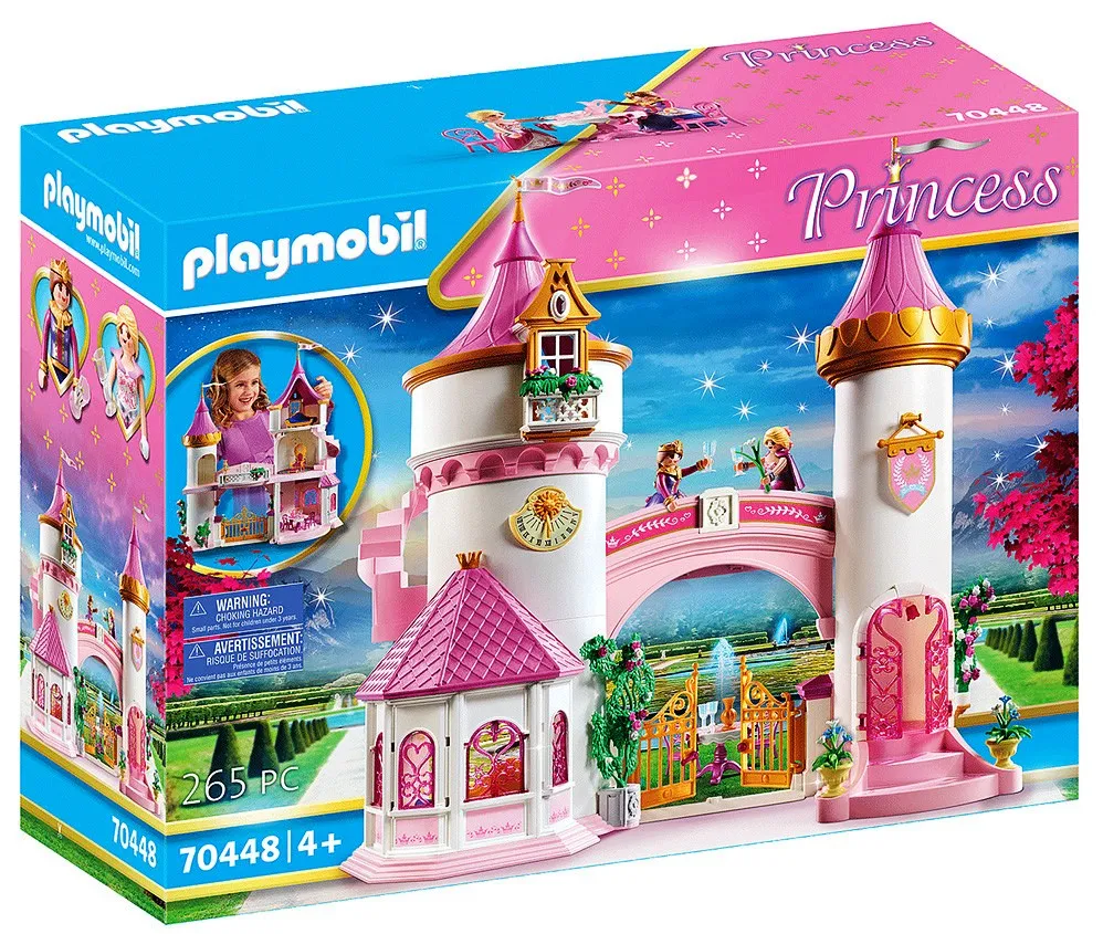Playmobil - Занимателен комплект за игра  Замък за принцеса, 186 елемента 1