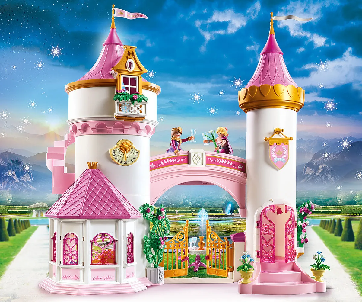 Playmobil - Занимателен комплект за игра  Замък за принцеса, 186 елемента 3