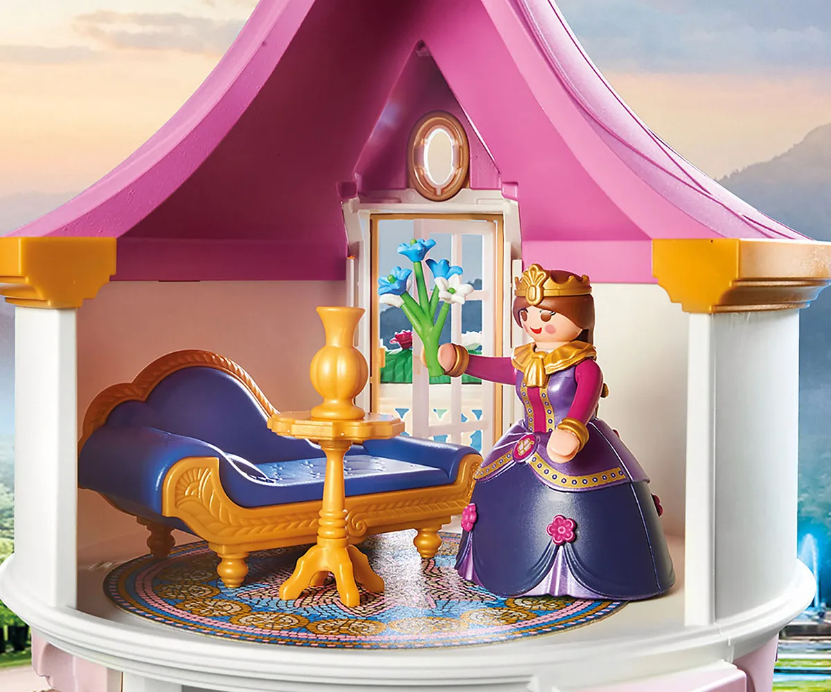Playmobil - Занимателен комплект за игра  Замък за принцеса, 186 елемента 7