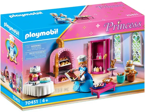 Playmobil - Занимателен комплект за игра Кралска пекарна, 35 елемента 1