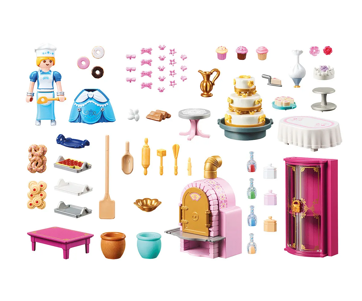Playmobil - Занимателен комплект за игра Кралска пекарна, 35 елемента 2