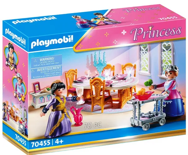 Playmobil - Занимателен комплект за игра Кралска столова, 70 елемента  1