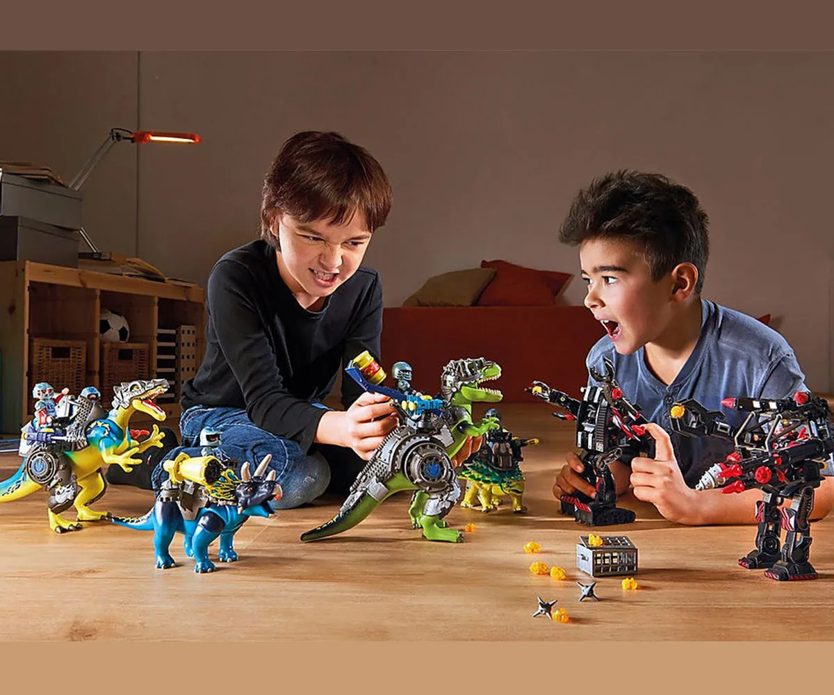 Playmobil - Занимателен комплект за игра  Сайчания: Нашествие на робот, 73 елемента  5