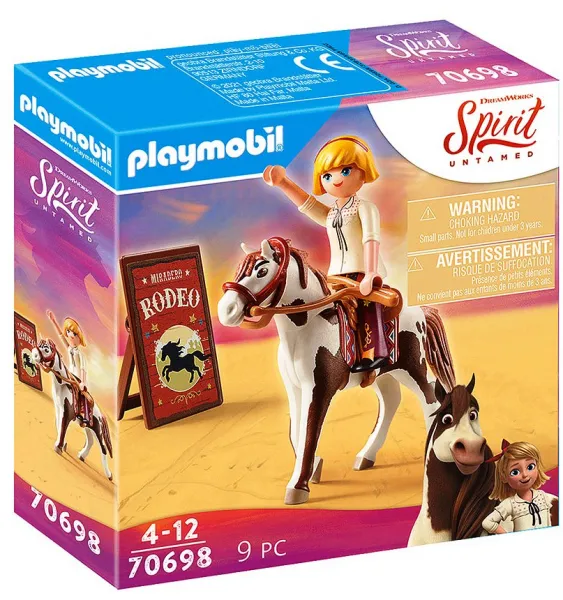 Playmobil - Занимателен комплект за игра Абигейл на родео в Мирадеро, 9 елемента 1