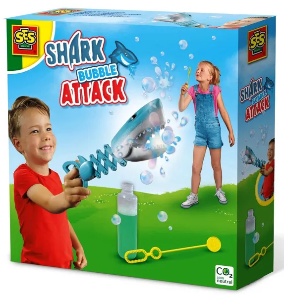 SES - Комплект за сапунени балони - Нападение на акула  1