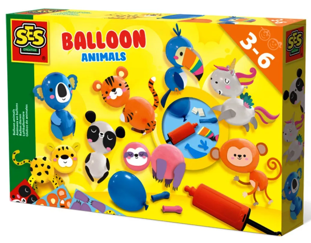 SES - Комплект направи си сам,  Животни от балони 1