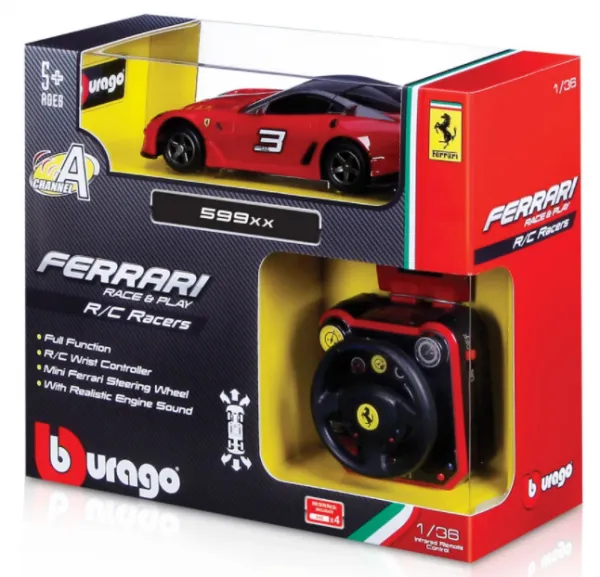 Bburago Ferrari/Ферари - модел на кола 1:36 - Радиоуправляема кола 1
