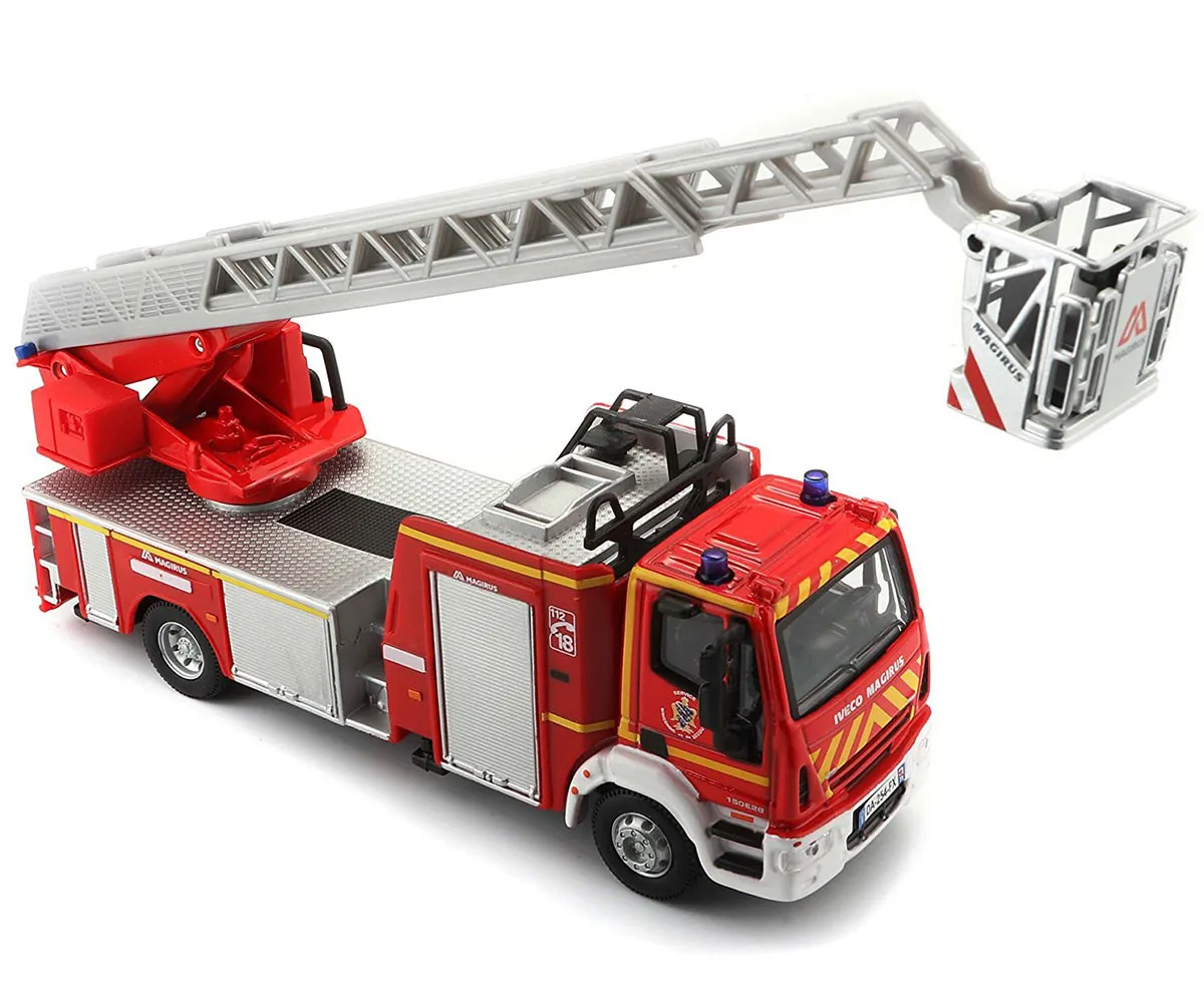 Bburago - Пожарна кола, модел на кола 1:50 - Iveco/Ивеко  2