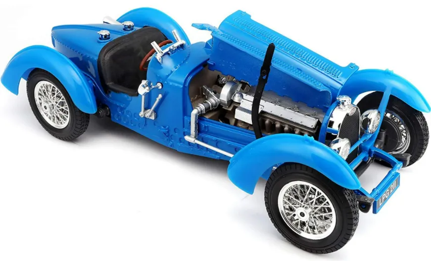 Bburago Plus - модел на кола 1:18 - Bugatti Type 59  3