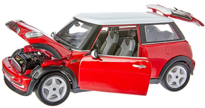 Bburago Gold - модел на кола 1:18 - Mini Cooper 5