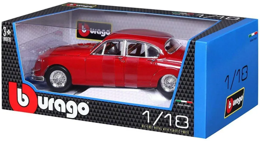 Bburago Plus - модел на кола 1:18 - Jaguar Mark 3