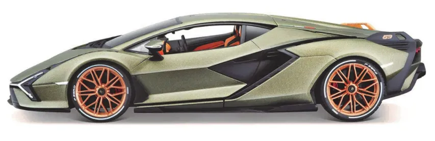 Bburago Plus - модел на кола 1:18 - Lamborghini Sian FKP 37 4