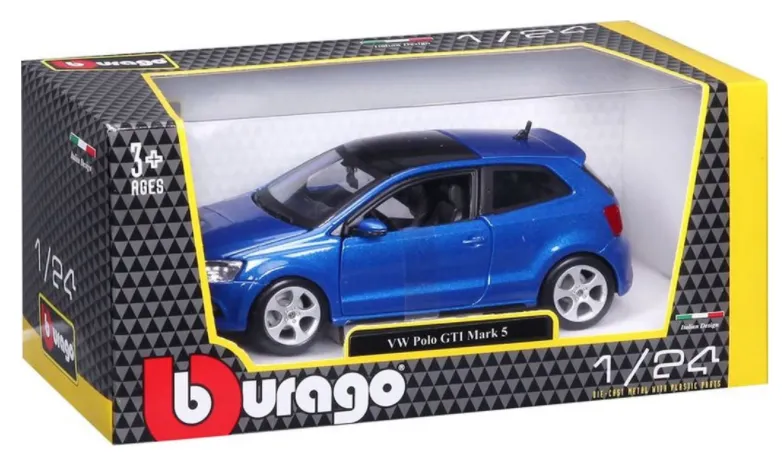Bburago - модел на кола 1:24 - VW POLO GTI Mark 5 1