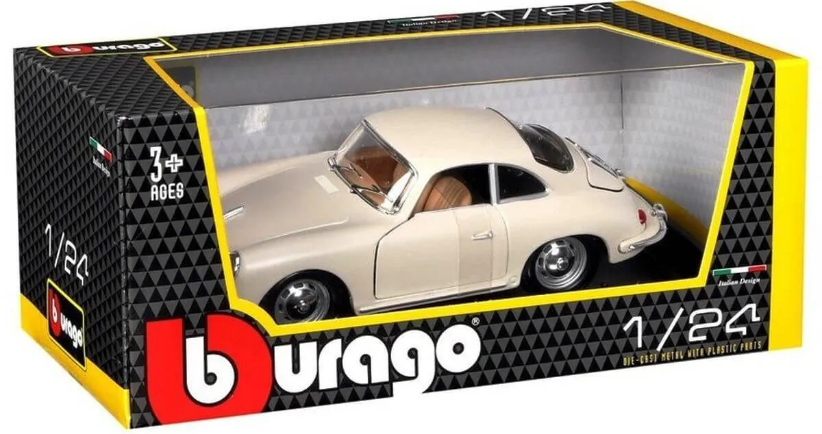 Bburago Bijoux - модел на кола 1:24 - Porsche 356B Coupe (1961) 3