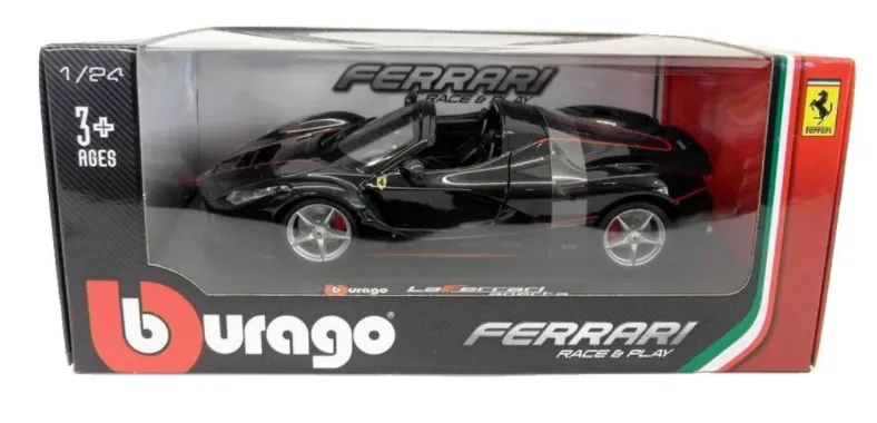 Bburago Ferrari - модел на кола 1:24 - LaFerrari Aperta 2