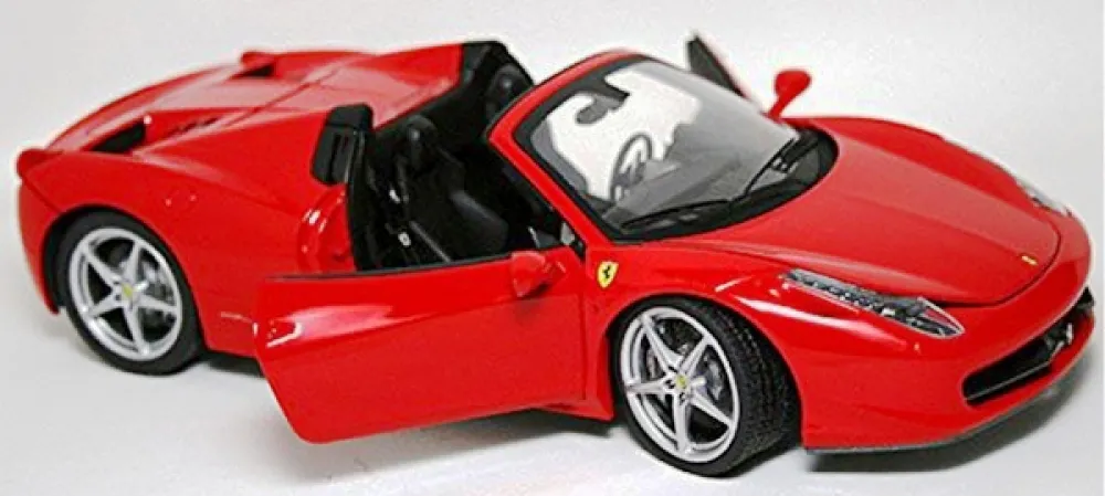 Bburago Ferrari - модел на кола 1:24 - 458 Spider  2