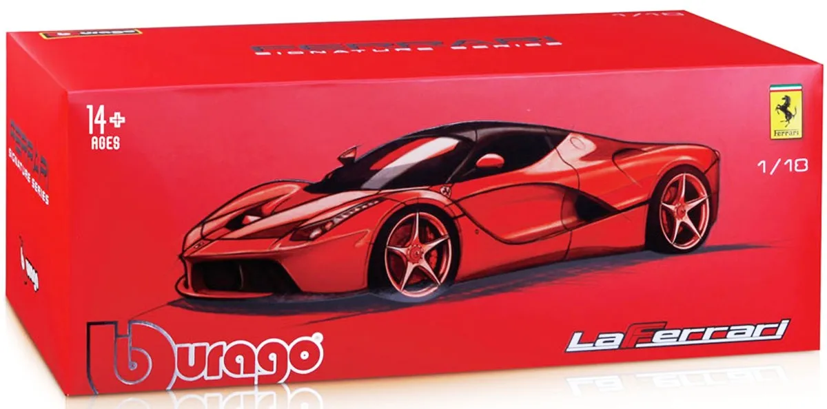 Bburago Ferrari - модел на кола 1:18 - LA Ferrari, асортимент 4